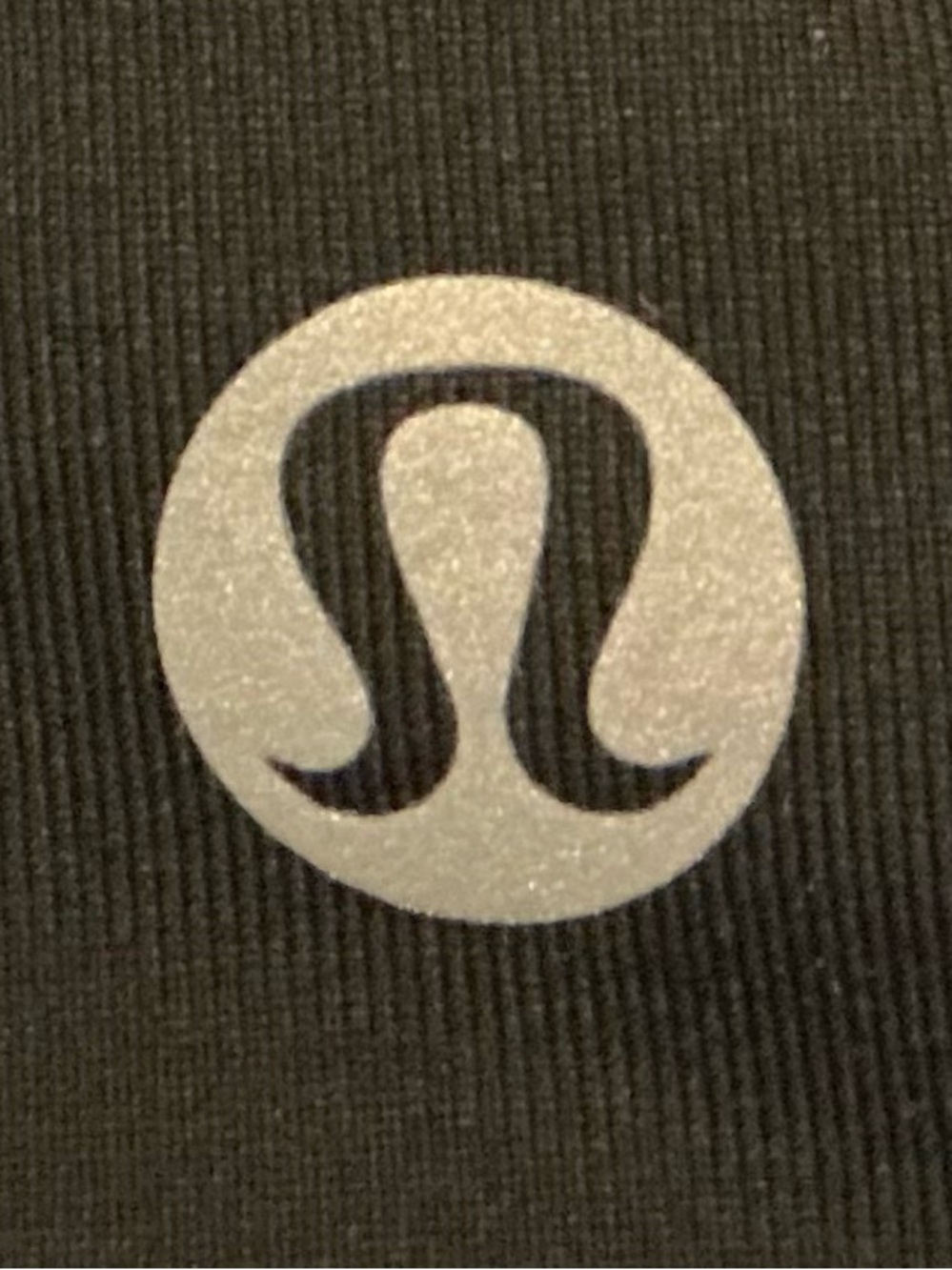 Lululemon Athletica Black Sports Bra With White Tag Detail - Picture 4 of 4